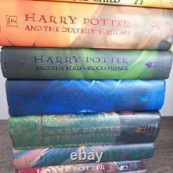 Harry Potter Ensemble Complet 1-7 + L'Enfant Maudit + Quidditch J. K. Rowling HC DJ