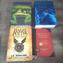 Harry Potter Ensemble Complet 1-7 + L'Enfant Maudit + Quidditch J. K. Rowling HC DJ