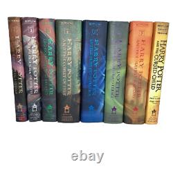 Harry Potter Ensemble Complet 1-8 Rowling HC DJ Comme Neuf