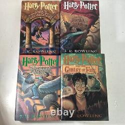 Harry Potter Ensemble Complet 1-8 Rowling HC DJ Comme Neuf