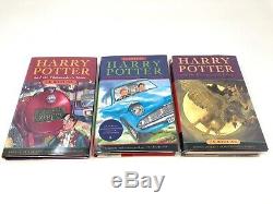 Harry Potter Ensemble Complet À Couverture Rigide 1-7 Bloomsbury Raincoast Jk Rowling Hcdj