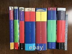 Harry Potter Ensemble Complet Couverture Rigide Bloomsbury/raincoast Jk Rowling Très Bon