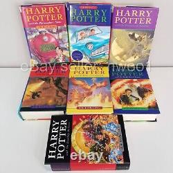 Harry Potter Ensemble Complet Couverture Rigide Bloomsbury/raincoast Rowling Books + Extras