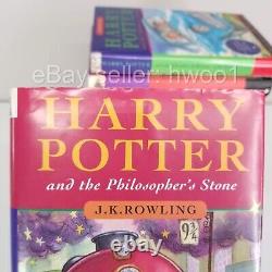 Harry Potter Ensemble Complet Couverture Rigide Bloomsbury/raincoast Rowling Books + Extras