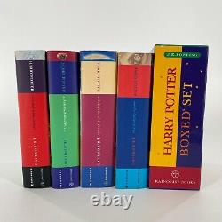 Harry Potter Ensemble Complet Couverture Rigide Livre Lot 1-7 W Vestes Bloomsbury Raincoast