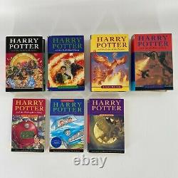 Harry Potter Ensemble Complet Couverture Souple Couverture Rigide Livre Lot 1-7 Bloomsbury Raincoast
