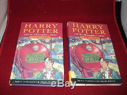 Harry Potter Ensemble Complet De 7 Hardback Bloomsbury Books Édition Avec Dust Cover