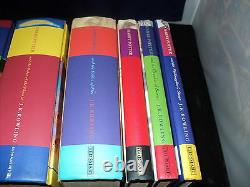 Harry Potter Ensemble Complet De 7 Hardback Bloomsbury & Ted Smart Books Set 2