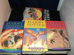 Harry Potter Ensemble Complet De 7 Hardback Bloomsbury & Ted Smart Books Set 2