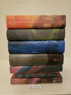 Harry Potter Ensemble Complet De 7 Livres 6 Couvertures Rigides 1 Retour Papier
