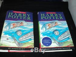 Harry Potter Ensemble Complet De 7 Livres À Couverture Rigide Bloomsbury 1ère Édition