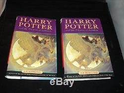Harry Potter Ensemble Complet De 7 Livres À Couverture Rigide Bloomsbury 1ère Édition
