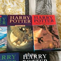 Harry Potter Ensemble Complet De 7 Livres Bloomsbury 1ère Édition