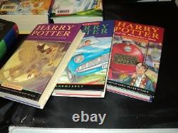 Harry Potter Ensemble Complet De 7 Livres Hardback Bloomsbury Edition New Old Stock