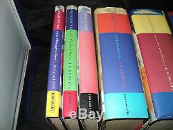 Harry Potter Ensemble Complet De 7 Livres Intelligents À Couverture Rigide Bloomsbury & Ted