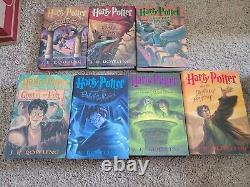 Harry Potter Ensemble Complet De Livres 1-7 Rowling Hardcover Set
