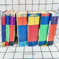 Harry Potter Ensemble Complet De Livres 1-7 Tous Hardback 1ère Édition Bloomsbury Rowling