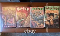 Harry Potter Ensemble Complet De Livres De Couverture Rigide 1 7 + Quidditch À Travers Les Âges