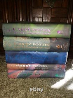 Harry Potter Ensemble Complet De Livres De Couverture Rigide Set Première Édition (j. K. Rowling)