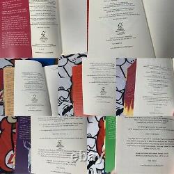Harry Potter Ensemble Complet De Livres En Carton Dur 1-7 Royaume-uni Bloomsbury J K Rowling