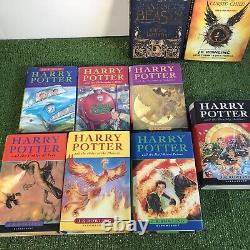 Harry Potter Ensemble Complet De Livres Hard Back Premières Éditions