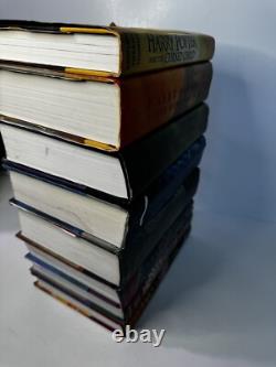 Harry Potter Ensemble Complet HC Livres 1-7 + L'Enfant Maudit, 1ère Édition Américaine. J. K. Rowling