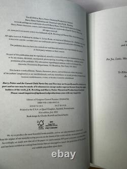 Harry Potter Ensemble Complet HC Livres 1-7 + L'Enfant Maudit, 1ère Édition Américaine. J. K. Rowling