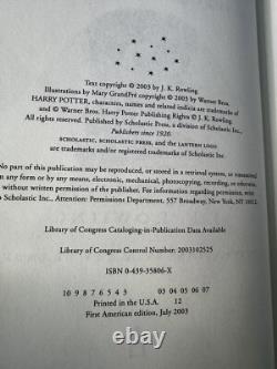 Harry Potter Ensemble Complet HC Livres 1-7 + L'Enfant Maudit, 1ère Édition Américaine. J. K. Rowling