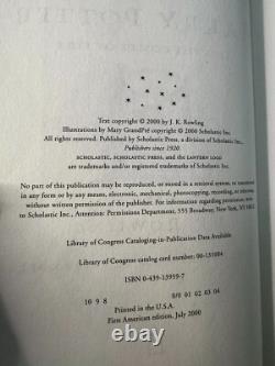 Harry Potter Ensemble Complet HC Livres 1-7 + L'Enfant Maudit, 1ère Édition Américaine. J. K. Rowling