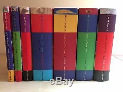 Harry Potter Ensemble Complet, J. K. Rowling, Bloomsbury, H'back, Première Édition