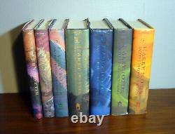 Harry Potter Ensemble Complet RARE 1-7 HC Set JK Rowling Toutes les éditions américaines 1ère édition avec DJ