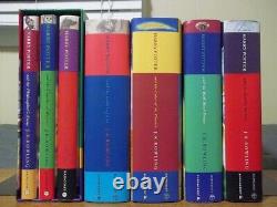 Harry Potter Ensemble Complet de 7 Reliés Éditions Bloomsbury Raincoast