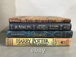 Harry Potter Ensemble Complet en Couverture Rigide + L'Enfant Maudit, L'Ickabog, Les Animaux Fantastiques +1