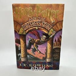 Harry Potter Ensemble Complet en Relié Livres 1-7 1ère édition américaine + Plus