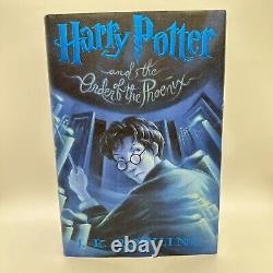 Harry Potter Ensemble Complet en Relié Livres 1-7 1ère édition américaine + Plus