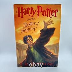 Harry Potter Ensemble Complet en Relié Livres 1-7 1ère édition américaine + Plus