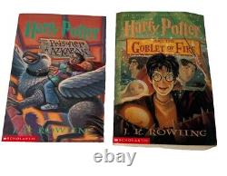 Harry Potter Ensemble Complet en Relié - Livres Total 6 - Édition Américaine de J.K. Rowling