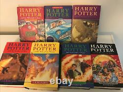 Harry Potter Ensemble De Livres Bloomsbury All Hardback Ensemble Complet De Première Édition 1-7