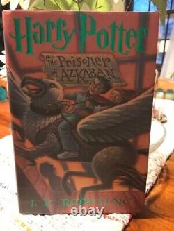 Harry Potter Ensemble complet 1-7 Première éd. américaine 1re impression (à l'exception du livre 5)