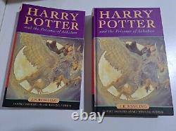 Harry Potter Ensemble complet de livres reliés en anglais, Édition du Royaume-Uni, Collectionneur, Très bon état