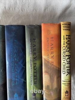 Harry Potter Ensemble de livres reliés en américain complet 1 à 7 + Enfant Maudit 8