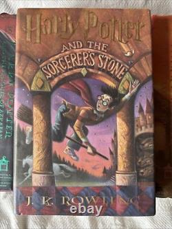 Harry Potter Ensemble de livres reliés en américain complet 1 à 7 + Enfant Maudit 8