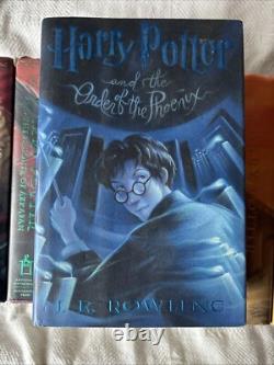 Harry Potter Ensemble de livres reliés en américain complet 1 à 7 + Enfant Maudit 8