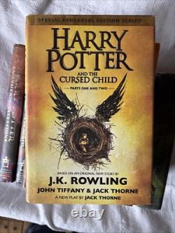 Harry Potter Ensemble de livres reliés en américain complet 1 à 7 + Enfant Maudit 8