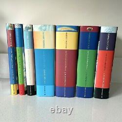 Harry Potter First Edition Hardback Books Royaume-uni Bloomsbury Ensemble Complet De 7