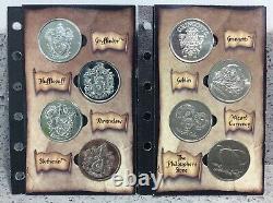 Harry Potter Gringotts Coin Collection Savings Livre Ensemble Complet Nom Du Blanc Page