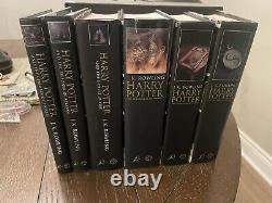 Harry Potter Intégrale 1-7 Editions Adultes Reliées Bloomsbury UK 2004