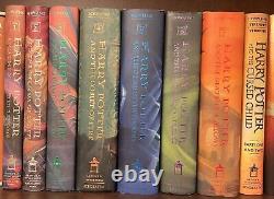 Harry Potter Intégrale 1-7 JK Rowling + L'Enfant Maudit Tous Reliés Hardback