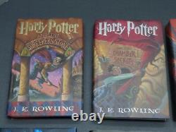 Harry Potter Intégrale Reliée Volumes 1-7 Édition Américaine J. K. Rowling + Maudit