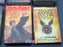 Harry Potter Intégrale Reliée Volumes 1-7 Édition Américaine J. K. Rowling + Maudit